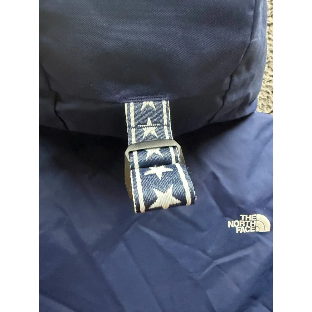 NWOT The North Face USA Insulated Hooded Ski Vest Navy Blue Women's Size M